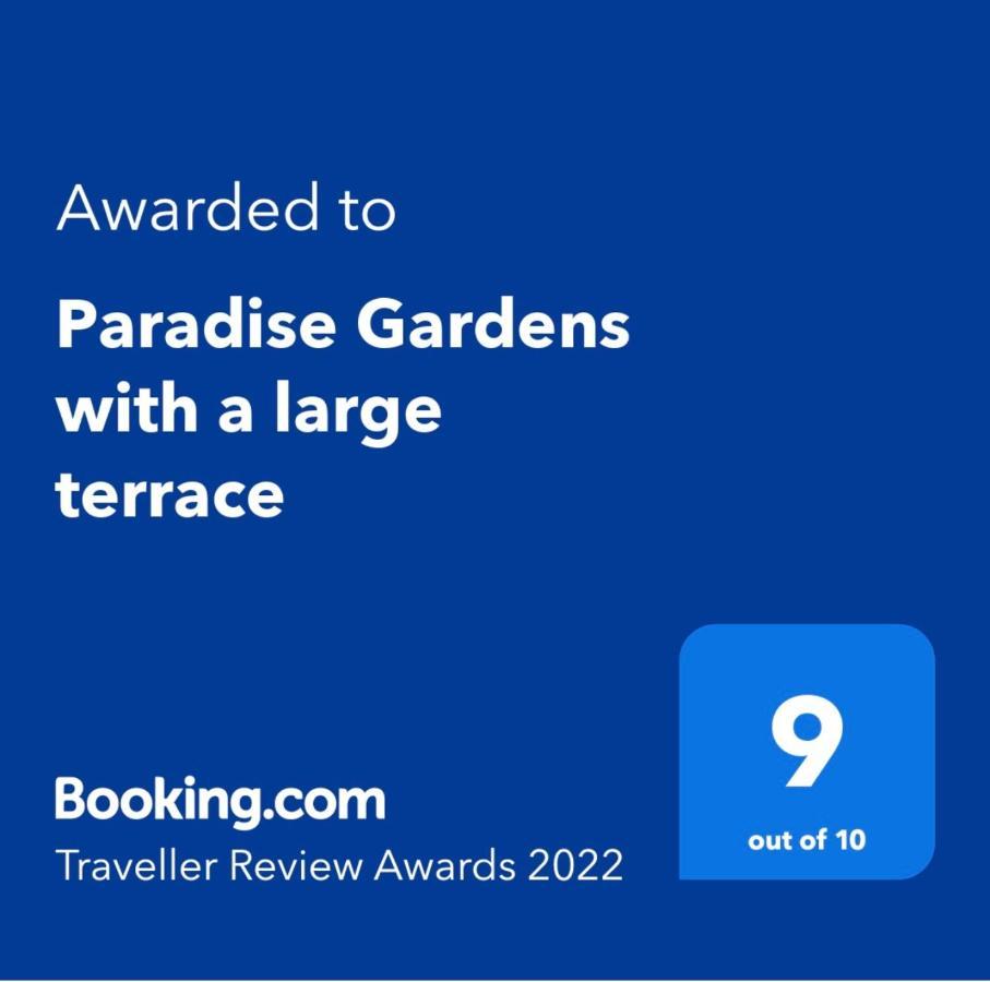 Paradise Gardens With A Large Terrace Pafos Dış mekan fotoğraf
